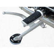 R&G Racing Silver Kickstand Shoe For 2017-2020 Triumph Bonneville Bobber
