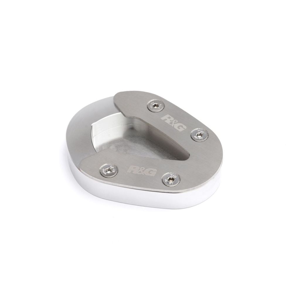 R&G Racing Silver Kickstand Shoe For 2019-2024 Triumph Scrambler 1200 XC