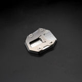 R&G Racing Silver Kickstand Shoe For 2021-2023 Yamaha MT-09 FZ-09