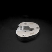 R&G Racing Silver Kickstand Shoe For 2021-2023 Triumph Tiger 900 GT Low