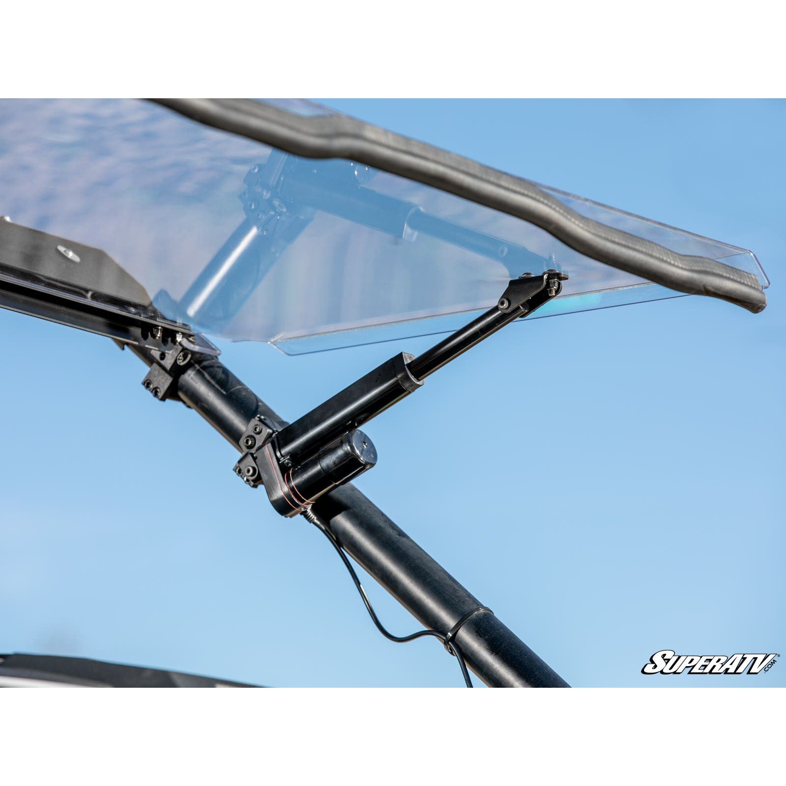 SuperATV Polaris RZR Pro XP MaxDrive Power Flip Windshield PFWS-P-PROXP-70