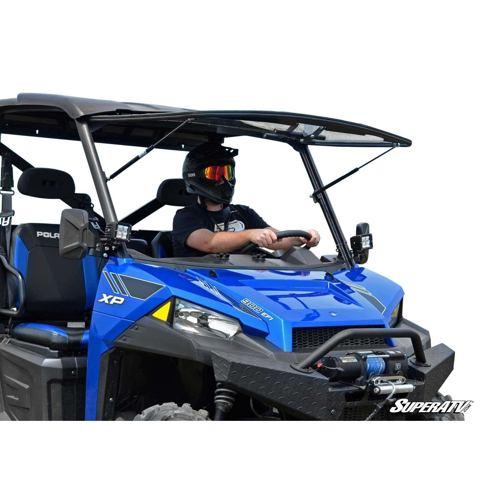 Polaris Ranger 570 Scratch Resistant Flip Windshield