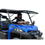 SuperATV Polaris Ranger XP 570 Scratch Resistant Flip Windshield FWS-P-RAN900-70