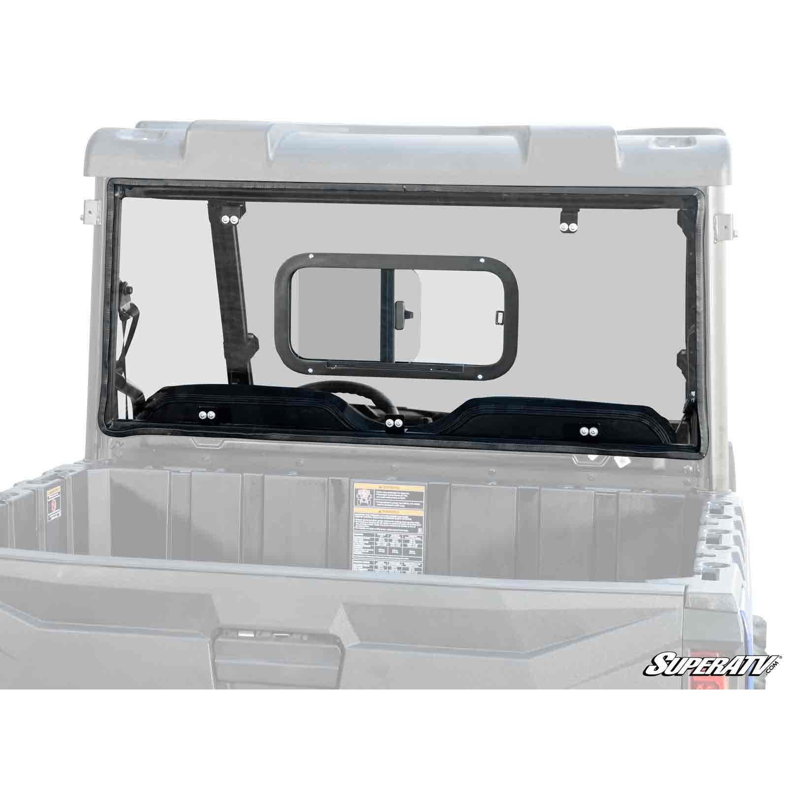 Polaris Ranger Midsize Rear Sliding Windshield