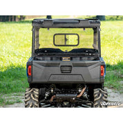 SuperATV Polaris Ranger Midsize Rear Sliding Windshield RWS-P-RAN570-SGW-76