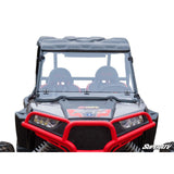 SuperATV Polaris RZR 900 Scratch Resistant Flip Down Windshield FDWS-P-RZR1K-001-70