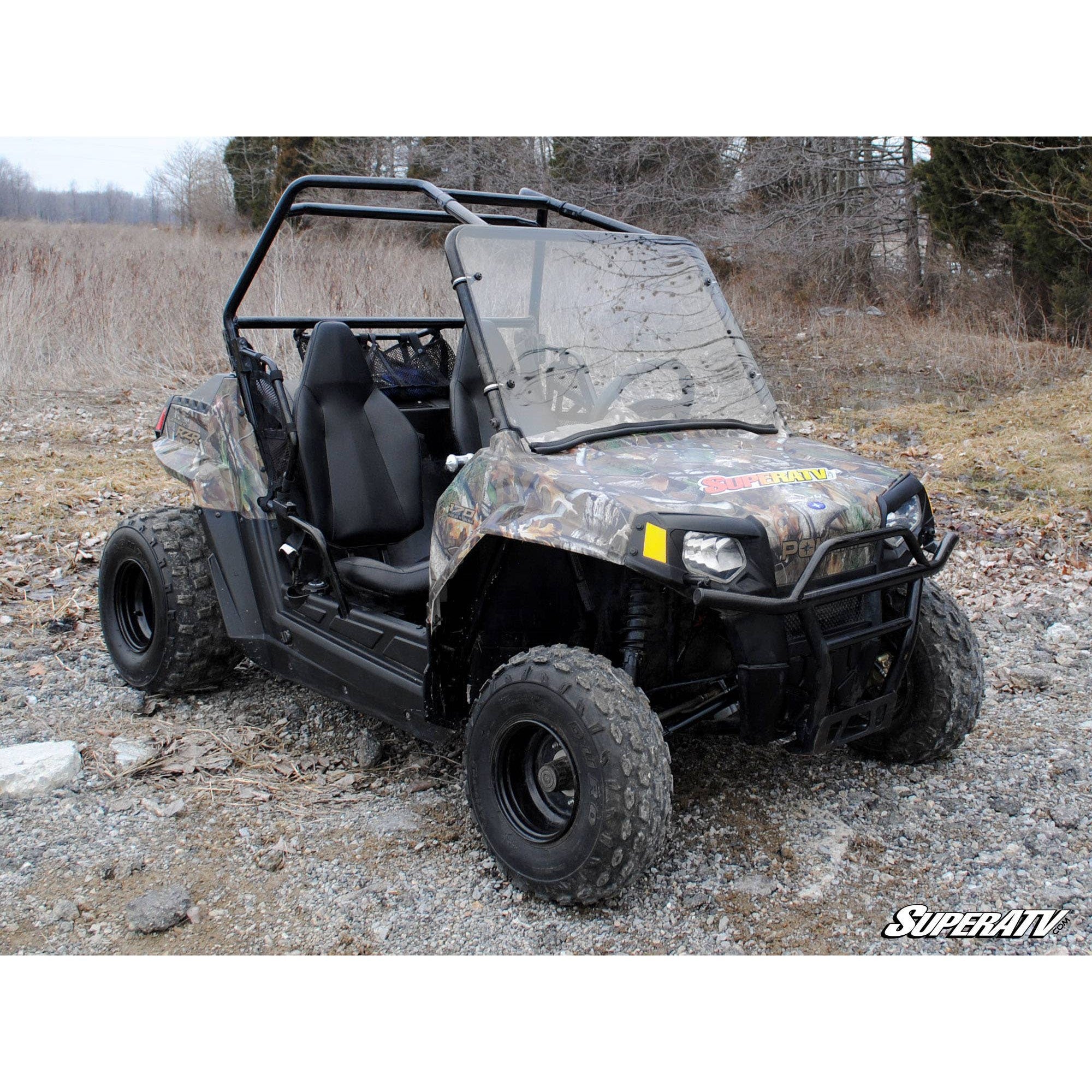 SuperATV Polaris RZR 170 Scratch Resistant Full Windshield WS-P-170RZR-70