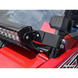 SuperATV Polaris RZR 30" Light Bar Mounting Bracket - Flush to Hood LB3-ACC-9-02