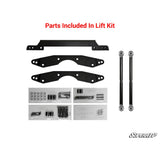 SuperATV Polaris RZR 800 1.5-3" Kit de elevación LK-P-RZR-1-3ADJ-02
