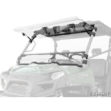 SuperATV Polaris Ranger 800 Scratch Resistant Flip Windshield FWS-P-RAN09XP-002-70
