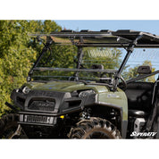 SuperATV Polaris Ranger 800 Scratch Resistant Flip Windshield FWS-P-RAN09XP-002-70