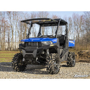 SuperATV Polaris Ranger SP 570 Scratch-Resistant Flip Windshield FWS-P-RAN570-001-70