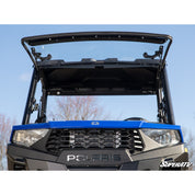 SuperATV Polaris Ranger SP 570 Scratch-Resistant Flip Windshield FWS-P-RAN570-001-70