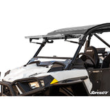 SuperATV Polaris RZR Trail 900 Scratch-Resistant Flip Windshield FWS-P-RZR900S-70
