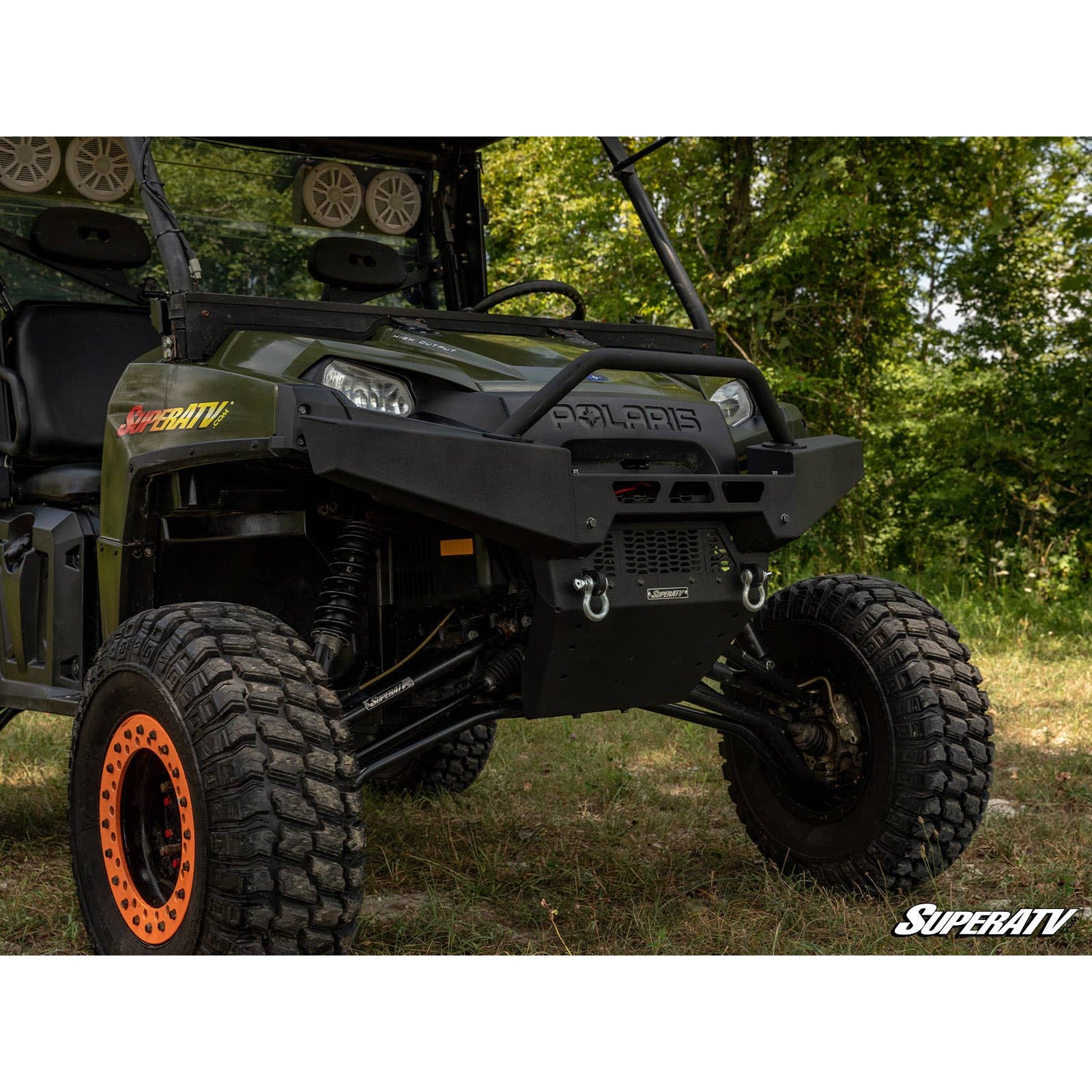 SuperATV Polaris Ranger XP Winch Ready Front Bumper FBG-P-RAN09XP-00