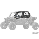 SuperATV Polaris RZR 4 900 Primal Soft Cab Enclosure Upper Doors Standard Polycarbonate - Clear SE-P-RZRXP4-001-RWS-4
