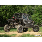 SuperATV Polaris RZR 4 900 Primal Soft Cab Enclosure Upper Doors Standard Polycarbonate - Clear SE-P-RZRXP4-001-RWS-4