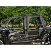SuperATV Polaris RZR 4 900 Primal Soft Cab Enclosure Upper Doors Standard Polycarbonate - Clear SE-P-RZRXP4-001-RWS-4