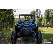 SuperATV Polaris RZR XP 1000 2019-2023 Flip Down Windshield Scratch Resistant Polycarbonate - Clear FDWS-P-RZR1K-002-70