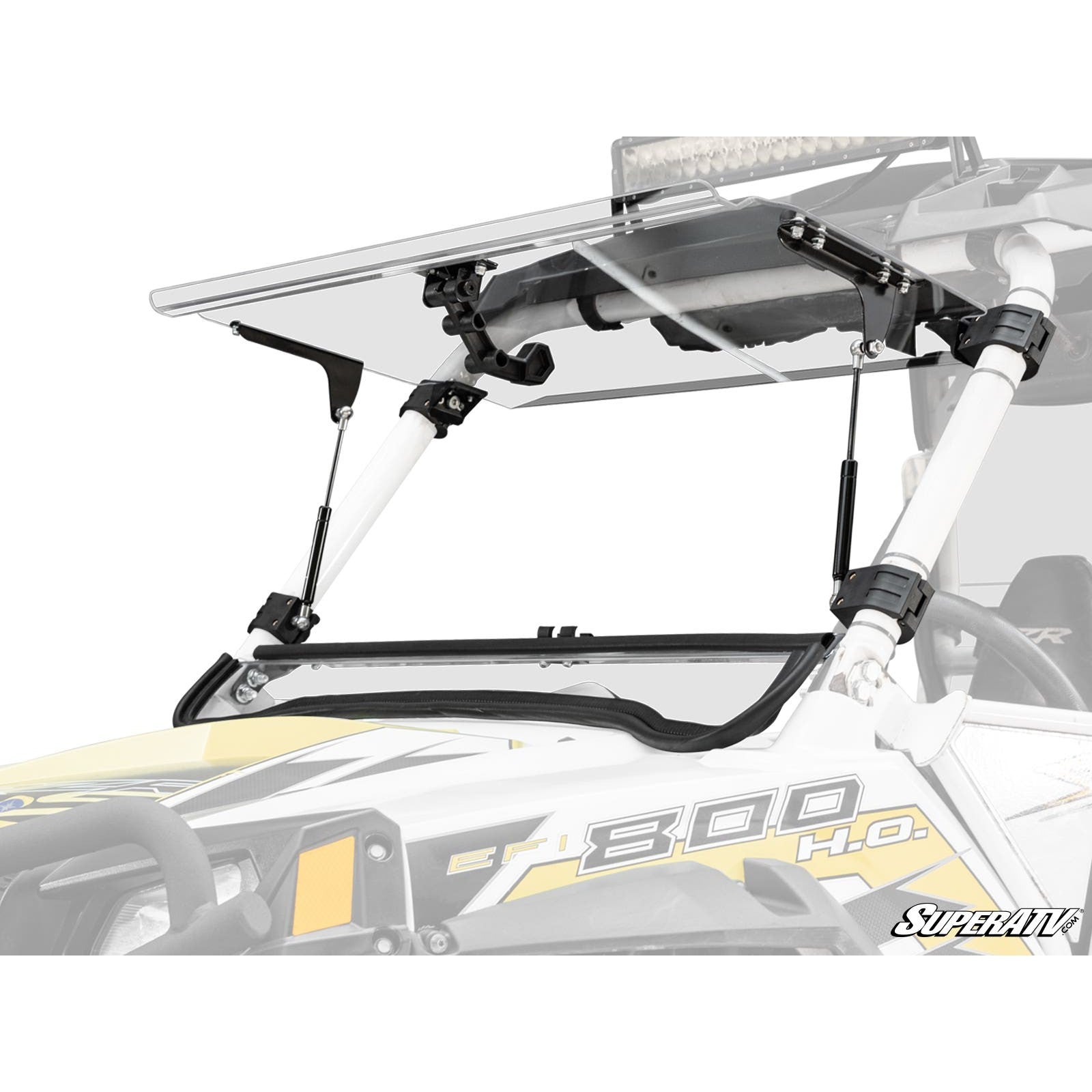 Polaris RZR Scratch Resistant Flip Windshield