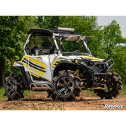 SuperATV Polaris RZR Scratch Resistant Flip Windshield FWS-P-RZR-001-70