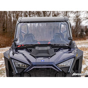 SuperATV Polaris RZR Pro R Scratch-Resistant Full Windshield WS-P-PROR4-70
