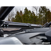 SuperATV Polaris RZR PRO XP Scratch Resistant Flip Down Windshield FDWS-P-PROXP-001-70