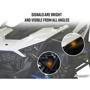 SuperATV Polaris RZR PRO XP Plug & Play Turn Signal Kit TSK-P-PROXP-004