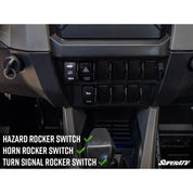SuperATV Polaris RZR PRO XP Plug & Play Turn Signal Kit TSK-P-PROXP-004
