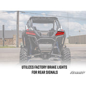SuperATV Polaris RZR PRO XP Plug & Play Turn Signal Kit TSK-P-PROXP-004
