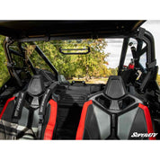SuperATV Polaris RZR Turbo R Rear Vented Windshield RWS-P-RZRTR-V-76