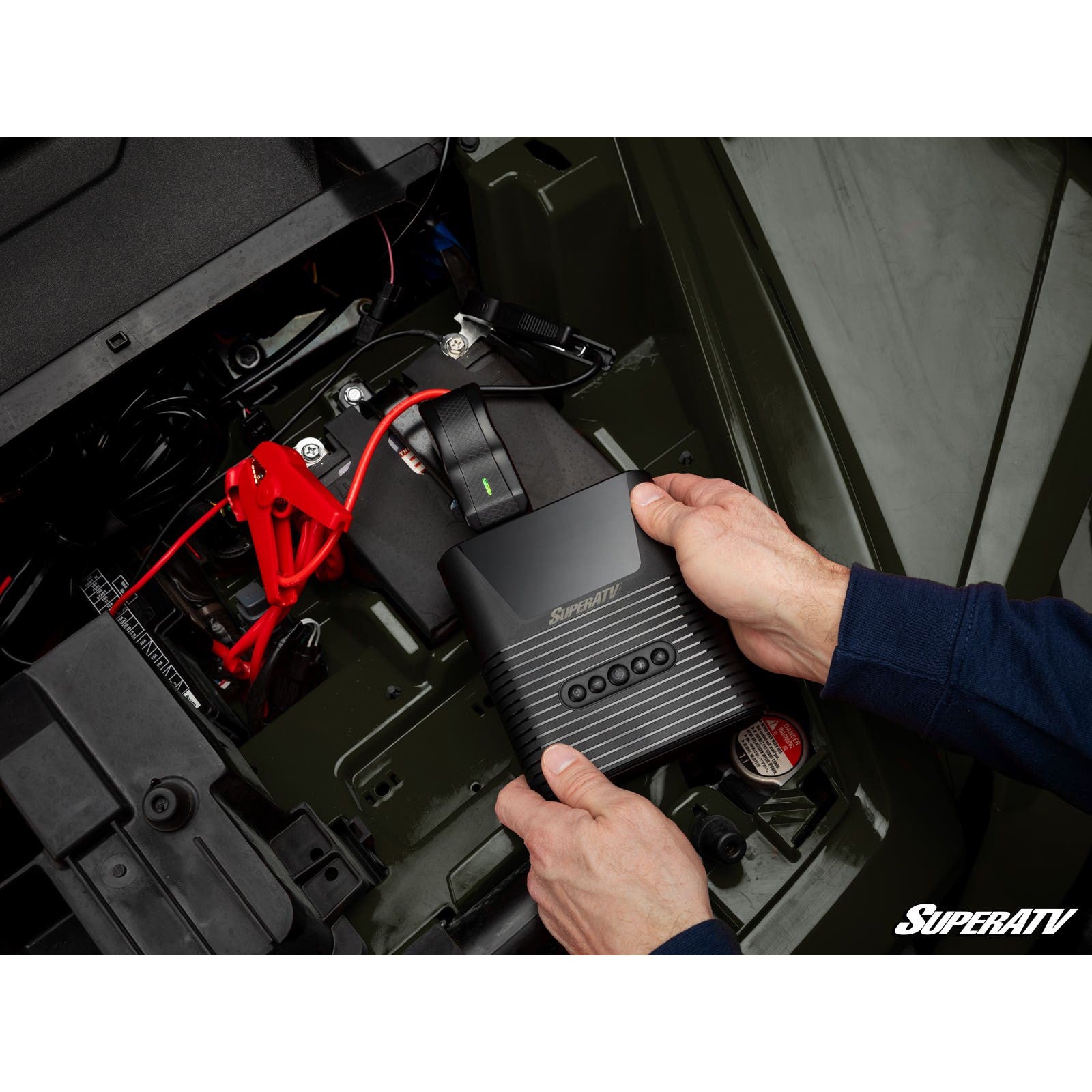SuperATV Jump Starter with Air Compressor BCC-U-001