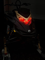 Kintorque Neutrino Omega LED Lighting Set 3-Pack For Ski-Doo / Lynx Snowmobiles