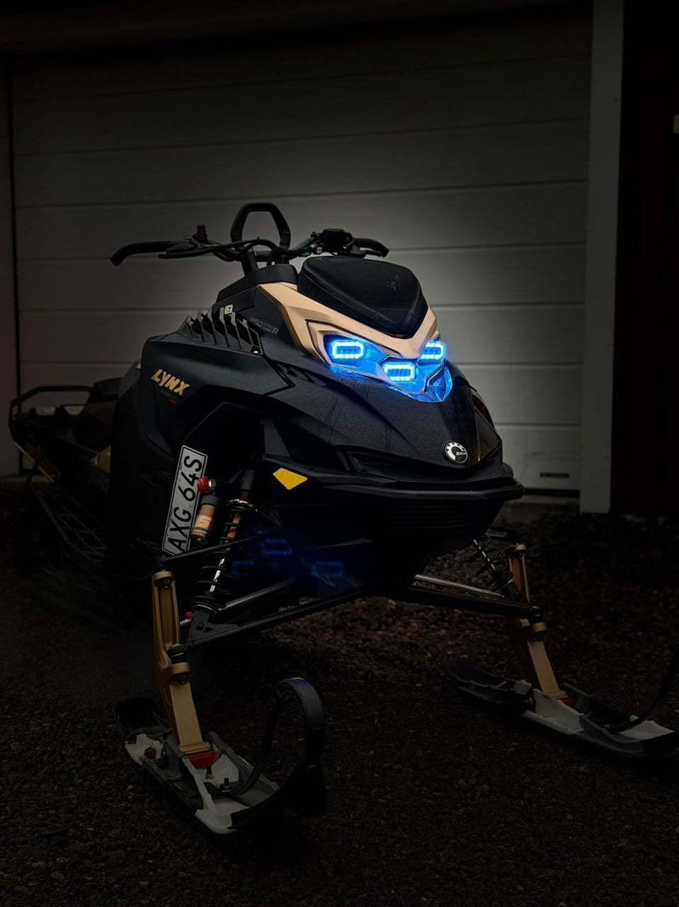 Kintorque Neutrino Omega LED Lighting Set 3-Pack For Ski-Doo / Lynx Snowmobiles