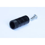 R&G Racing Black Adjustable Rearsets Replacement Pedal Tip PT0001BK