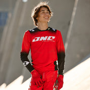 Motocross Jersey 242 One Industries X197 Scorch Red Motocross Jersey