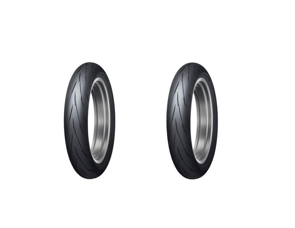 Dunlop Motorcycle Tire Full Set Sportmax Q5A Front 120/70-17 Rear 140/70-17