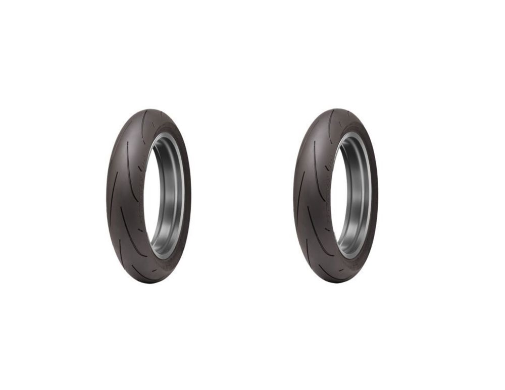 Dunlop Motorcycle Tire Full Set Sportmax Q5S Front 120/70-17 Rear 160/60-17