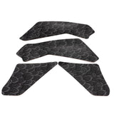 Kit de 4 puños de carrera negros R&G Racing para Honda CBR1000RR SP 2017-2019
