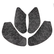 R&G Racing Black Race Grips 4 Piece Kit For 2015-2024 Kawasaki Ninja ZX6R ZX636