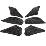 Kit de 6 puños de carrera negros R&G Racing para Kawasaki Ninja ZX10R ZX1000 2022-2024