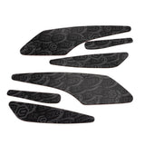 Kit de 6 puños de carrera negros R&G Racing para MV Agusta F3 675 (2013-2018)