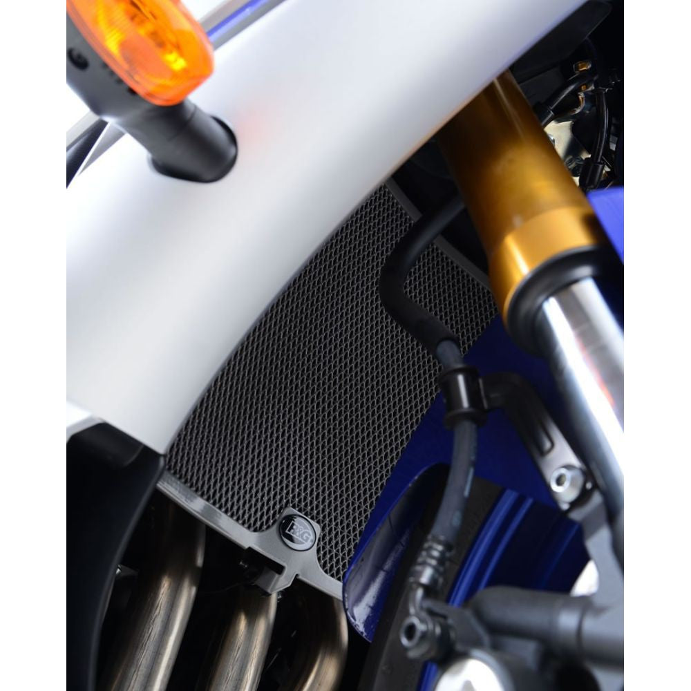 R&G Racing Titanium Aluminum Radiator Guard For 2007-2008 Yamaha YZF R1