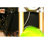 R&G Racing Black Aluminum Radiator Guard RAD0070BK