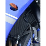 R&G Racing Black Aluminum Radiator Guard For 2009-2014 Yamaha YZF R1 RAD0071BK