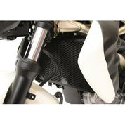 R&G Racing Black Aluminum Radiator Guard For 2009-2018 Suzuki SFV650 Gladius