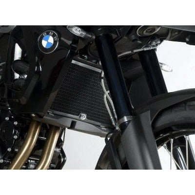 R&G Racing Black Aluminum Radiator Guard For 2008-2011 BMW F650GS