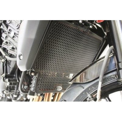 R&G Racing Black Aluminum Radiator Guard For 2006-2009 Triumph Speed Triple