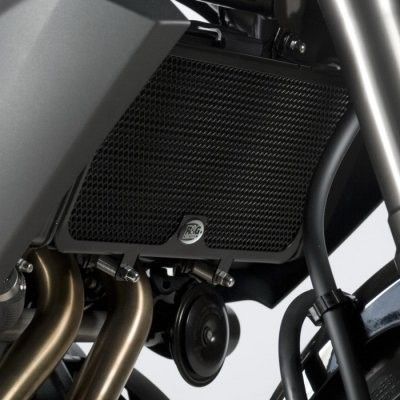 R&G Racing Titanium Aluminum Radiator Guard For 2012-2016 Kawasaki ER6-F (Ninja 650 Faired)