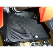 R&G Racing Black Aluminum Radiator Guard For 2010-2014 Ducati Multistrada 1200